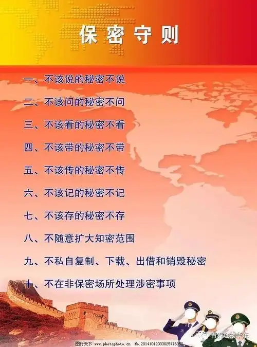 【保密宣传月】华东分公司保密小知识,第一期