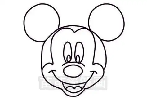 米奇老鼠简笔画图片 可爱米奇老鼠儿童绘画图集米老鼠简笔画2米老鼠