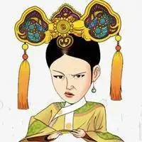 贵妃娘娘卡通头像 卡通q版贵妃娘娘头像_微信头像图片大全