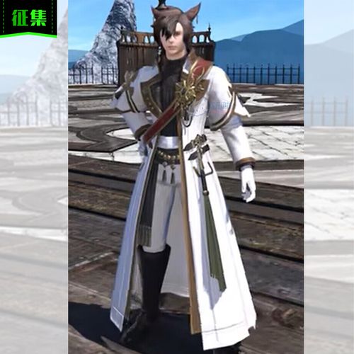 征集次元电台ff14 野战指挥官套装cosplay服装