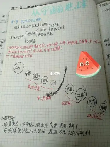 最近没有更 都在整理这学期的笔记 太多了_小红书中餐厅_教育_教育