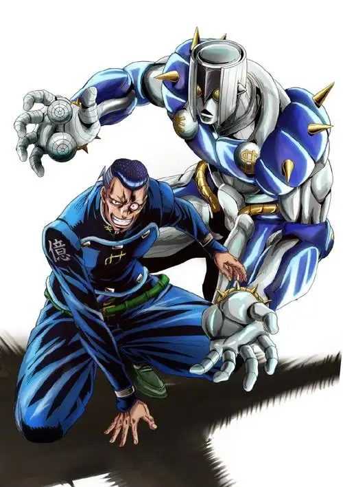 jojo的奇妙冒险#总作画监督 · 石本峻一新发布的上色版茸茸(图1