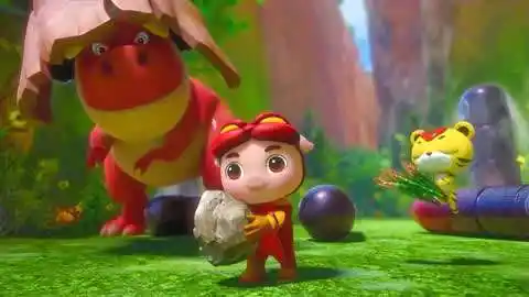 恐龙日记4:猪猪侠利用不良导体,成功逃脱跳舞路障