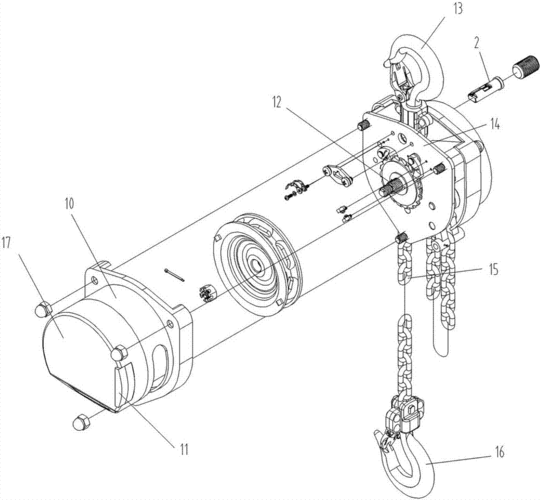 一种智能手动葫芦的制作方法