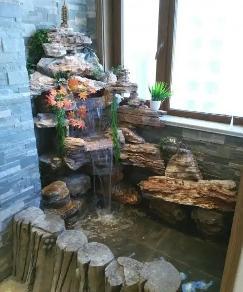 绥化宁安假山鱼池水景免费设计厂家报价