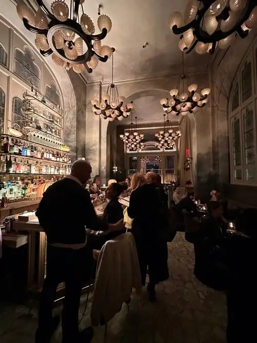 martini直接给我喝迷糊了别点:three tempura oyster推荐:schnitzel