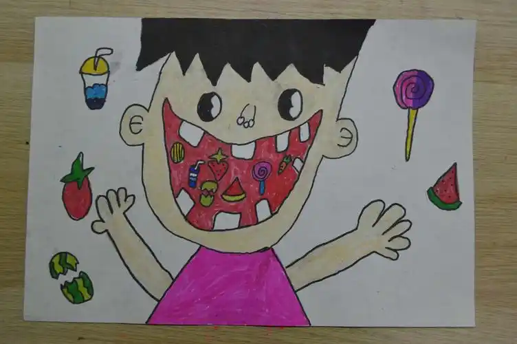 作品名称:《牙齿去哪儿了》