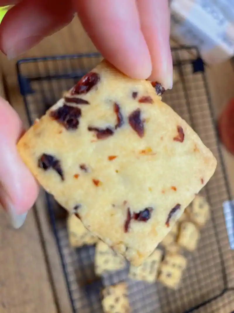 蔓越莓黄油饼干