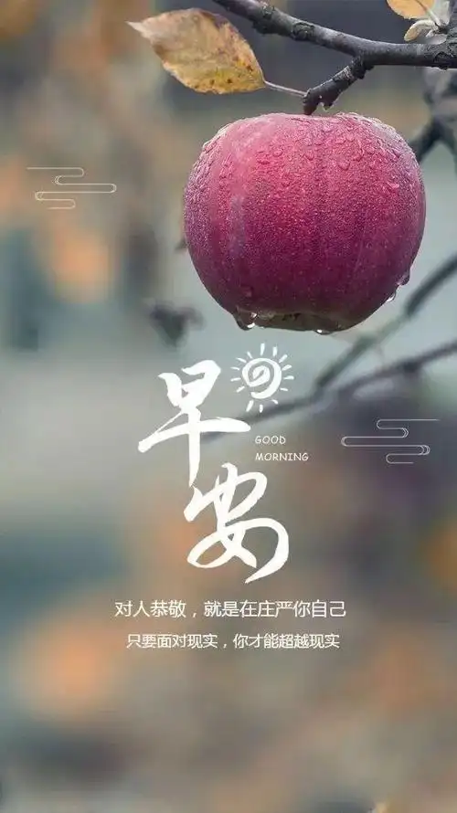 问候爱人早安的暖心语录 情侣早上好图片