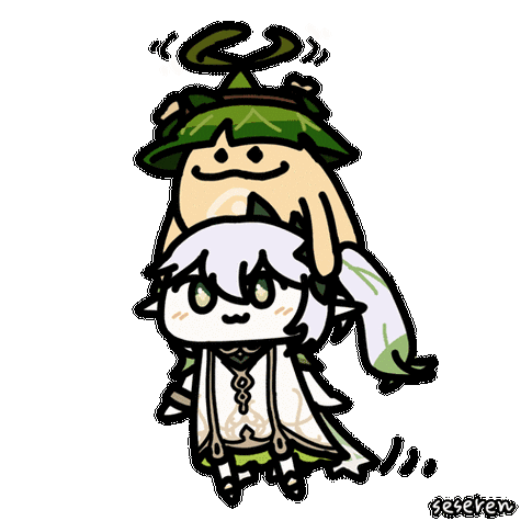 求草神表情包-原神社区-米游社