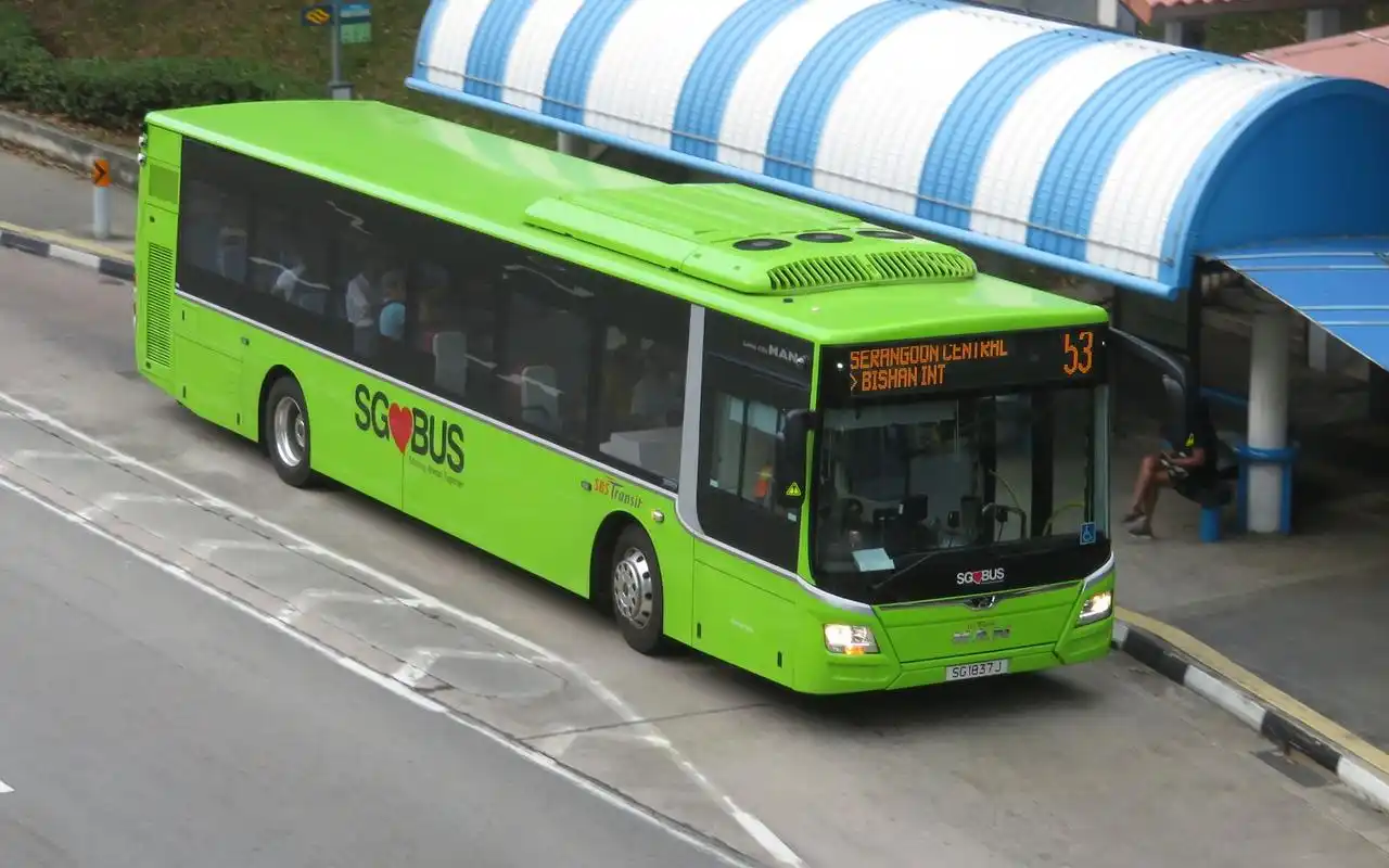 新加坡公交新捷运53路碧山66樟宜机场