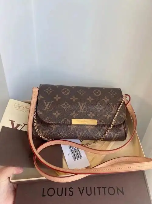 lvfavorite老花链条包小号