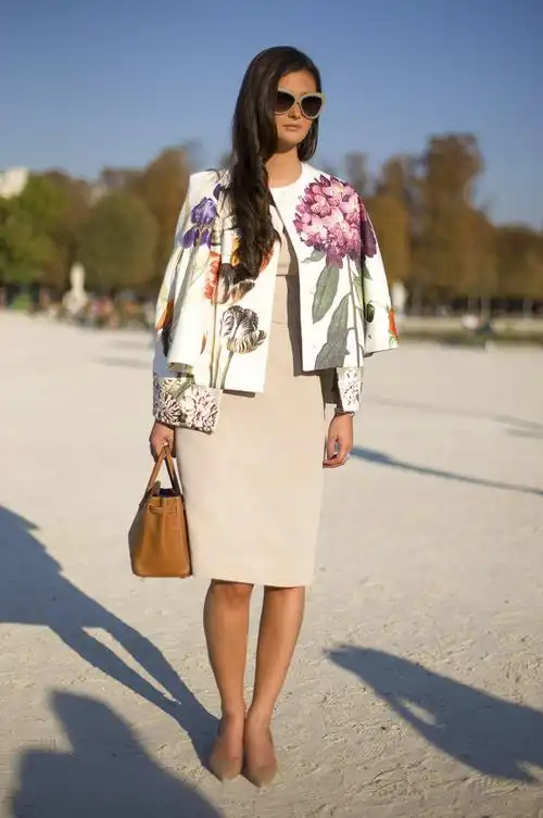 街拍中的爱马仕单品赚足面子