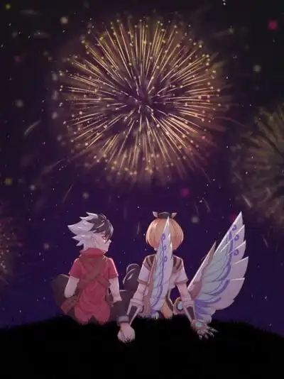 两人牵手的图片