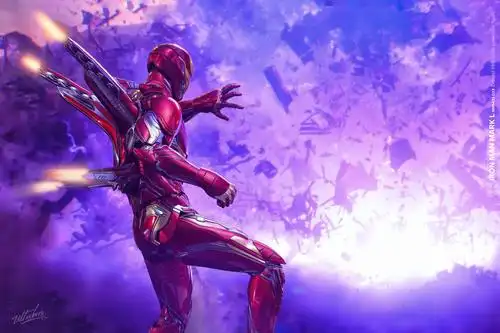 《复仇者联盟3: 无限战争》钢铁侠mark 50 1:6比例珍藏人偶官方实物图