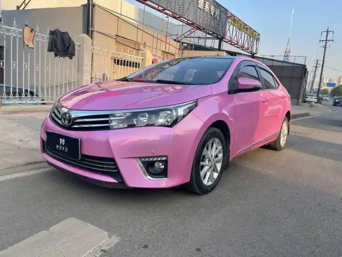 丰田卡罗拉moku七彩镭射粉