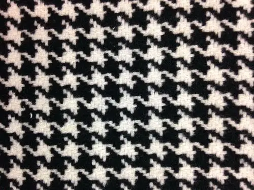 各型千鸟格呢绒面料 毛呢大衣女装千鸟格服装面料布料 柯桥面料