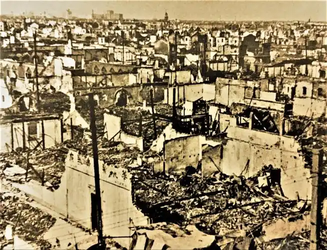 老照片惨烈的淞沪会战