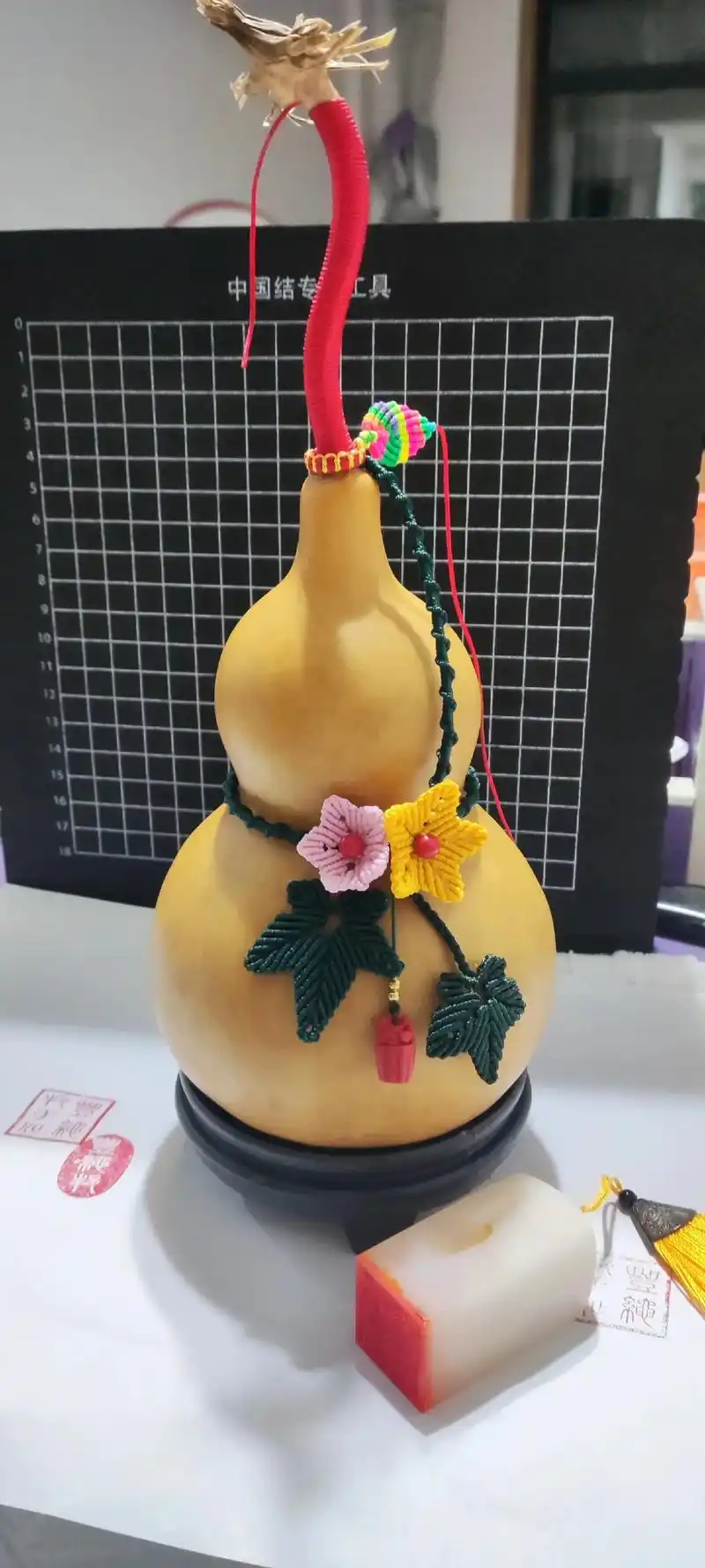 葫芦编绳#手工编绳#风水摆件 #福禄  - 抖音