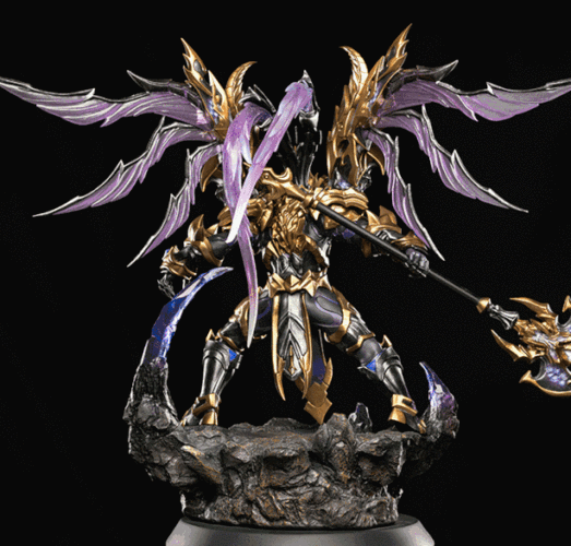 重返游戏:《王者荣耀》推出最新周边手办天魔缭乱吕布