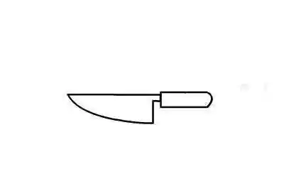 好看的刀简笔画