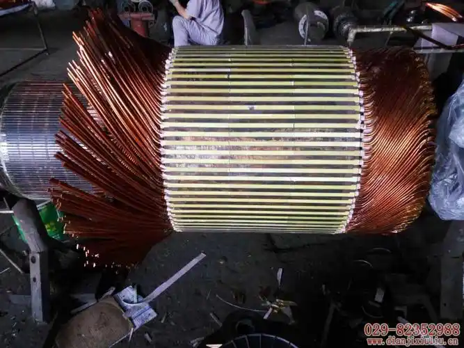 宜阳大型直流电机转子维修