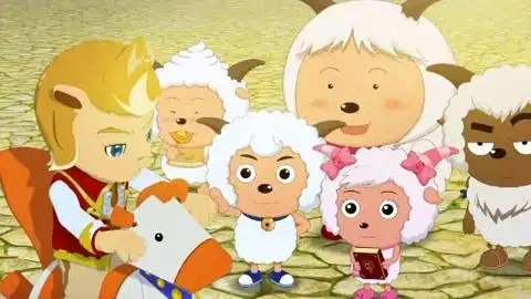 喜羊羊:不满童话结局,村长嚎啕大哭,这么大人了能不能成熟点: 喜羊羊