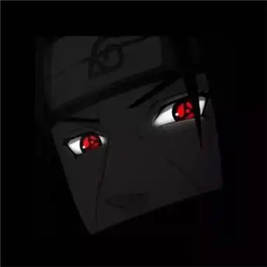 写轮眼头像 写轮眼流血侧脸正面头像高清图片