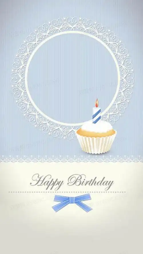 文艺小清新生日h5背景