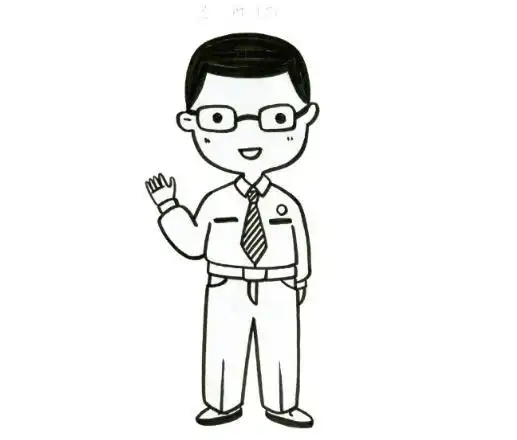 人物简笔画父亲简笔画爸爸简笔画头像简单第1页关于爸爸的幼儿简笔