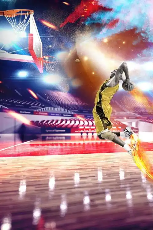 大灌篮篮球运动比赛海报
