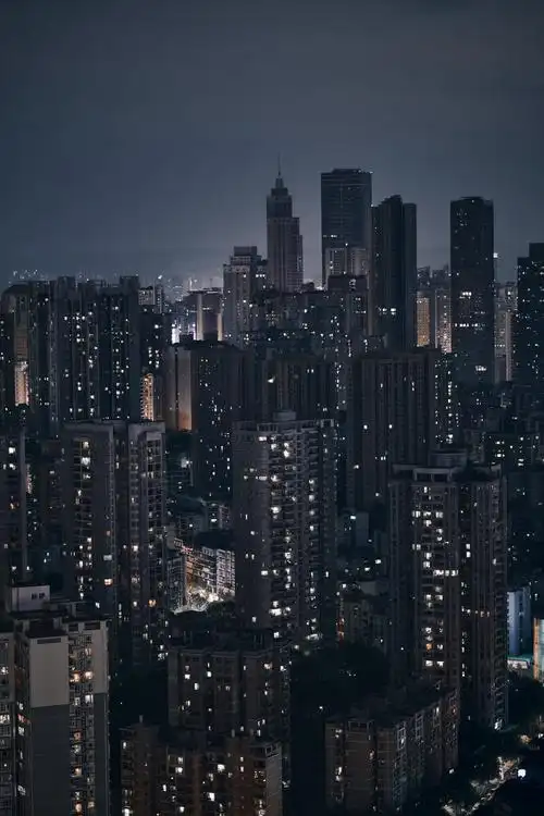 城市的星空——万家灯火