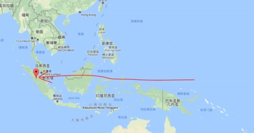 东经100度在东经120度的什么方向