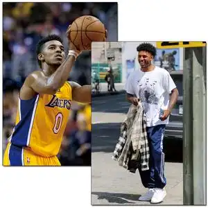 尼克杨篮球明星海报 nick young nba美国运动员 壁纸贴图装饰挂画