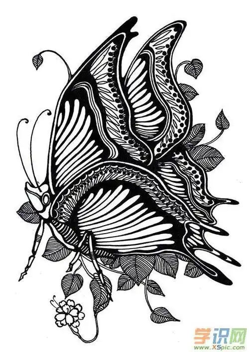 创意黑白装饰画欣赏_黑白装饰画作品欣赏