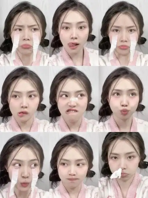 18张大头贴脸部教程01