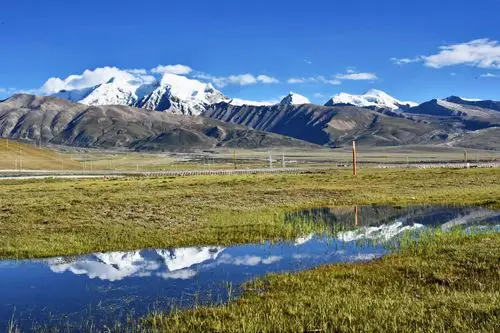 西藏~雪域高原风光云中鹤和愚翁大哥作品