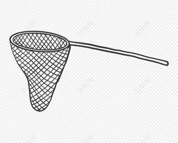 渔网鱼的简笔画 简笔画图片大全-普车都