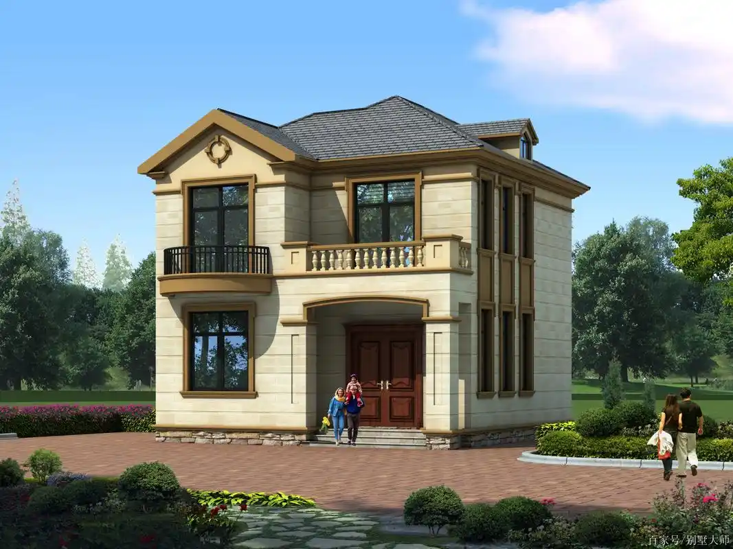 两层小别墅农村二层楼房设计图