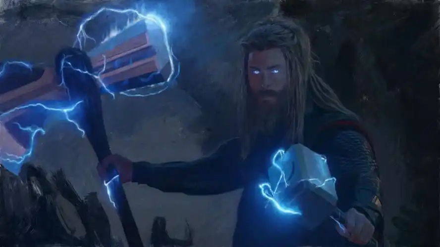 p站画师作品终局之战雷神