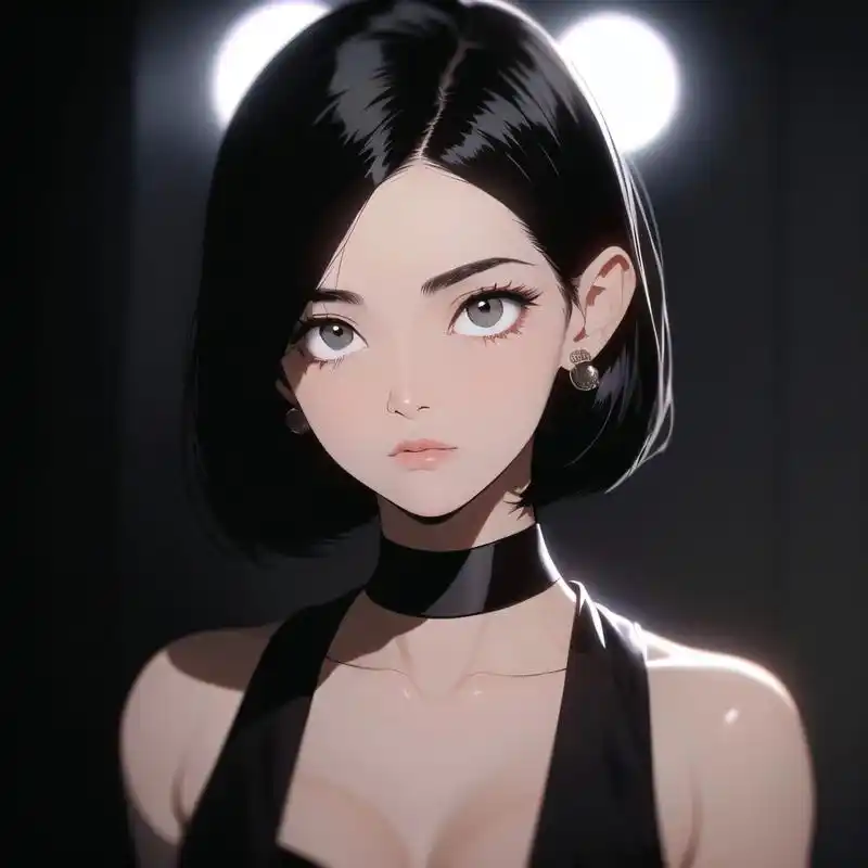 旧漫头像|超a短发穿西装的高冷御姐