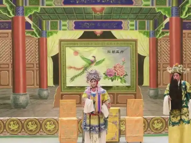 豫剧刘墉铡西宫中