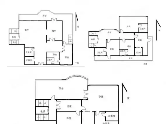 吉大租房,海湾花园(别墅) 8室3厅5卫 电梯房 豪华装修,香洲租房-珠海