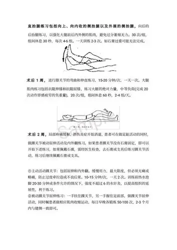 踝关节骨折术后康复指导