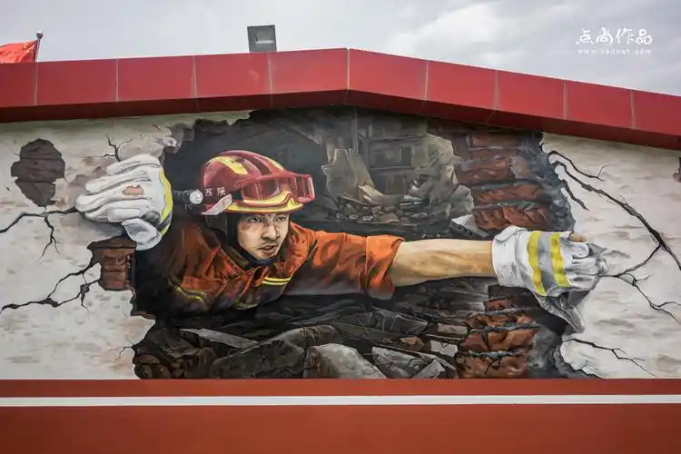 消防壁画(救援)