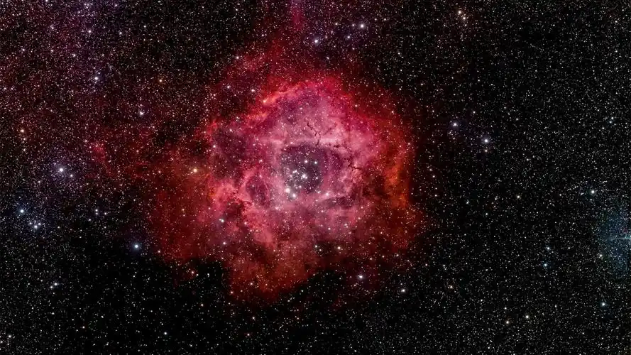 美丽的玫瑰星云ngc2237壁纸