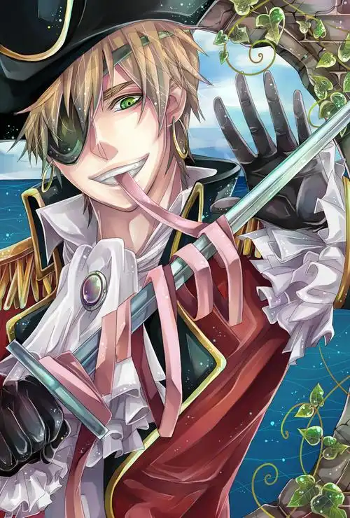 黑塔利亚 aph 英/国 亚瑟·柯克兰 海英 海盗英【所以我最喜欢海英了