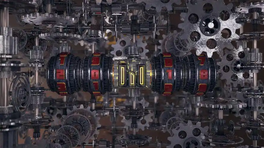 金属机械风格动画