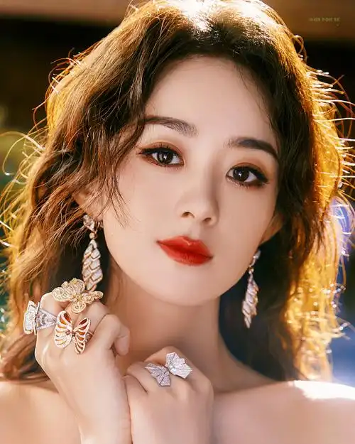 仙女来了029969♀157899|赵丽颖#赵丽颖水晶吊坠头冠