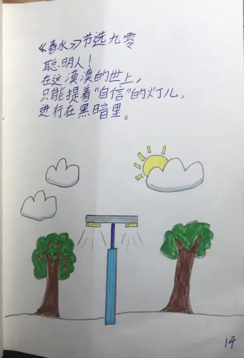 轻扣诗歌的大门——自编冰心诗选